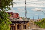 CP ES44AC Locomotive awaiting orders